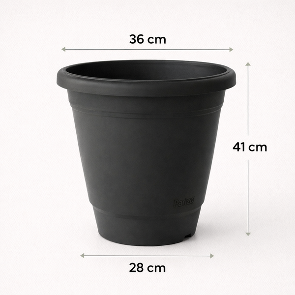 Gardening Pots - Black Color (16 inch) (Set of 4,3,2)