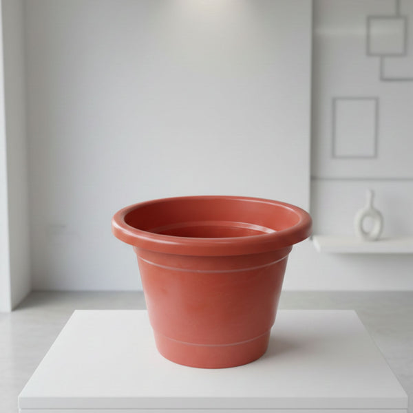 Gardening Pots - Terracotta Color (14 Inch) (Set of 4,6,10)