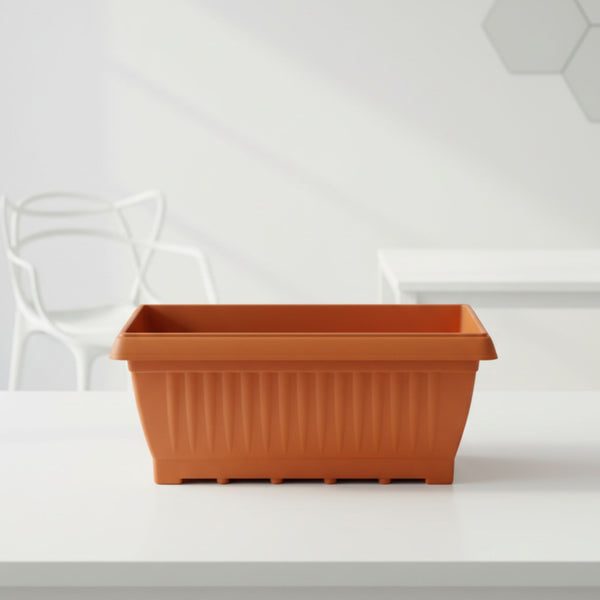 Brown Rectangle Planter 26 inches (Set of 3,2)