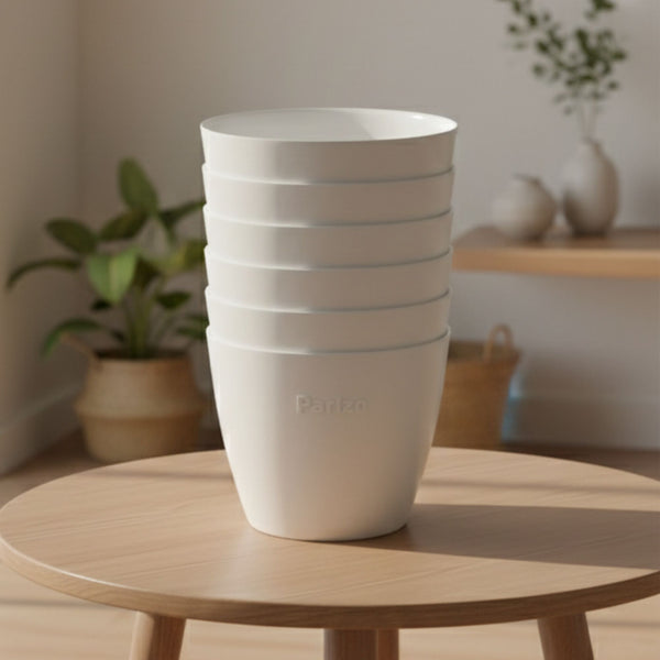 Nobel - 6 (4 1/2) Inch White Pack of 6