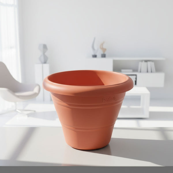 Gardening Pots - Terracotta Color (10 Inch) (Set of 4,6,10,12)