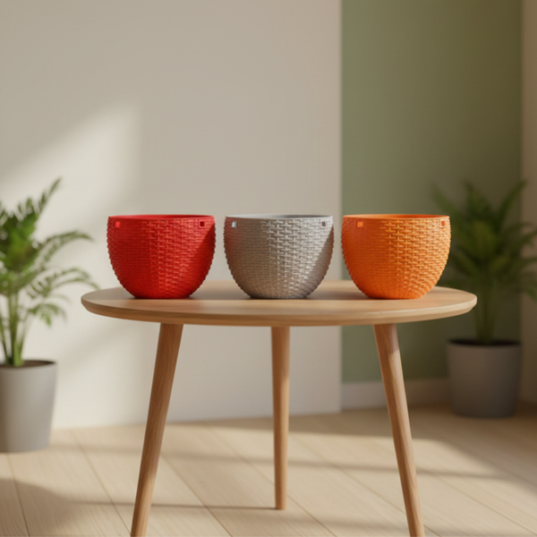 Kothari Hanging Pot (7) Combo of 3